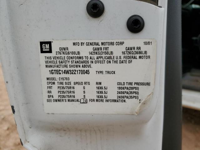 1GTEC14W32Z170045 GMC New Sierra C1500