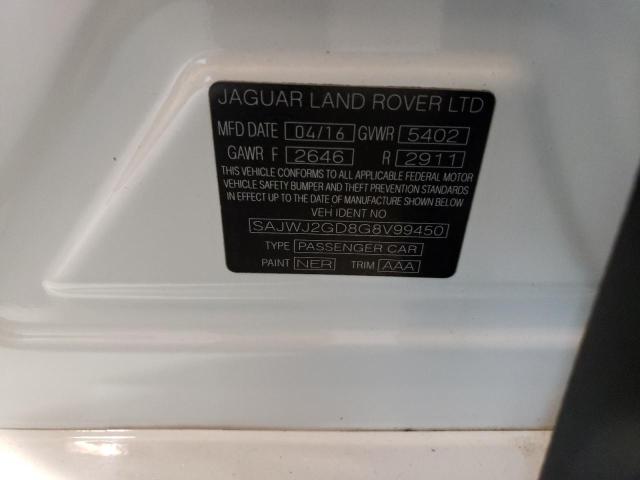 SAJWJ2GD8G8V99450 Jaguar Xjl Portfolio