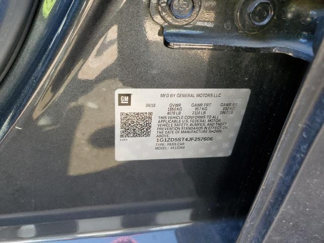 2018 CHEVROLET MALIBU LT 1G1ZD5ST4JF257606
