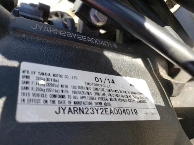 2014 YAMAHA YZFR1 C JYARN23Y2EA004019