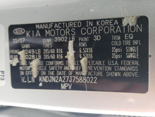 KNDJN2A27J7588022 KIA Soul