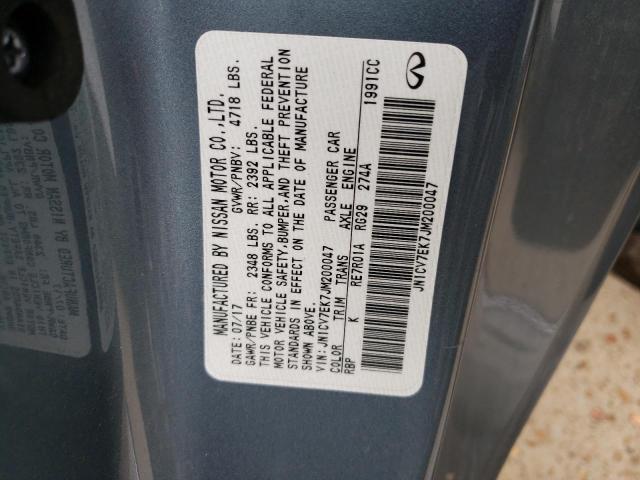2018 INFINITI Q60 PURE JN1CV7EK7JM200047