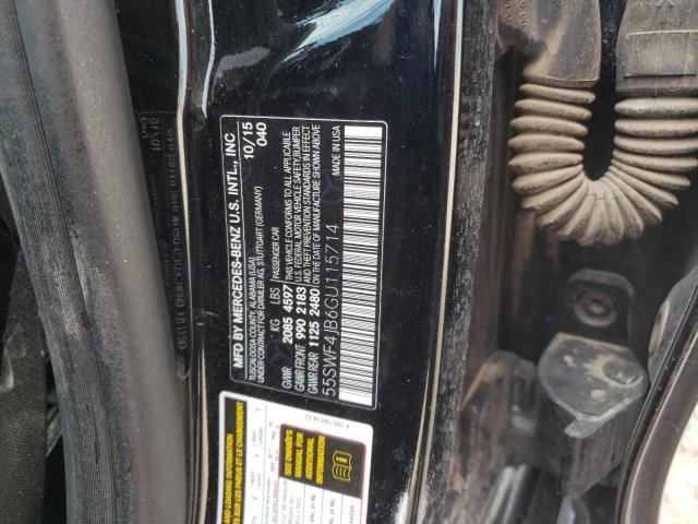 2016 MERCEDES-BENZ C 300 55SWF4JB6GU115714