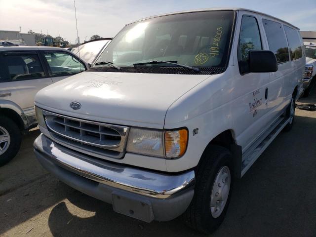 Salvage cars for sale from Copart Martinez, CA: 1999 Ford Econoline E350 Super Duty Wagon