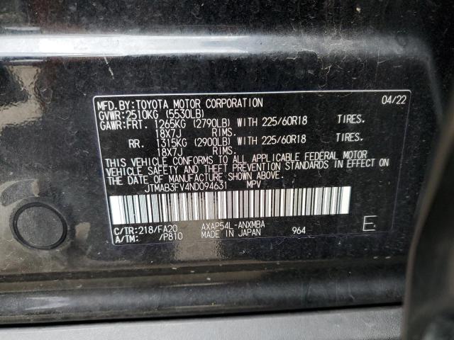 2022 TOYOTA RAV4 PRIME - JTMAB3FV4ND094631