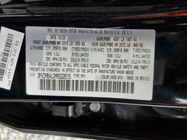 2021 MAZDA CX-30 - 3MVDMBAL0MM222615