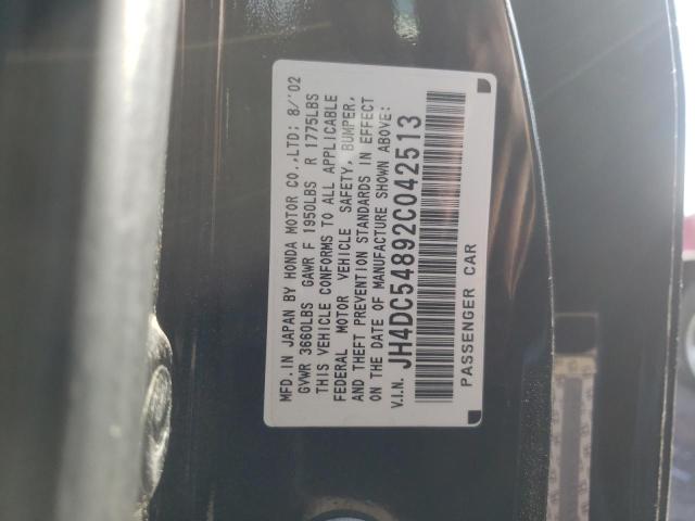 JH4DC54892C042513 Acura RSX
