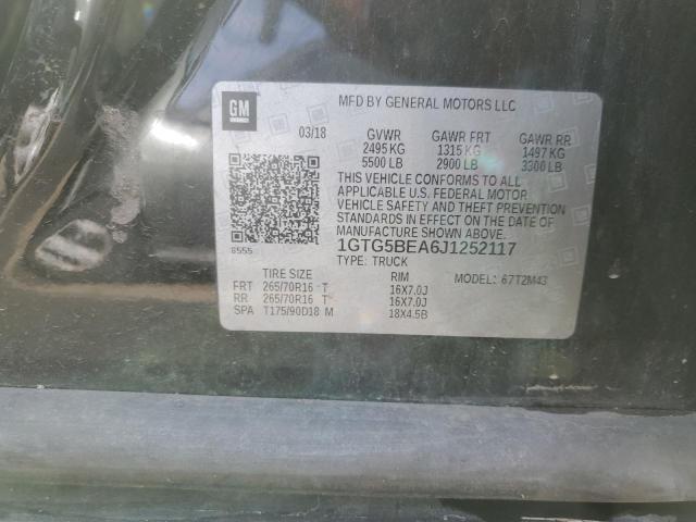 2018 GMC CANYON - 1GTG5BEA6J1252117