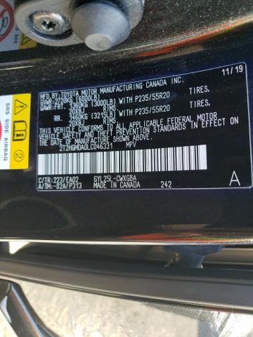 2020 LEXUS RX 450H 2T2HGMDA0LC046331