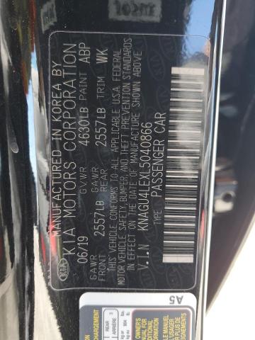 KNAGU4LEXL5040866 KIA Optima Hybrid Ex