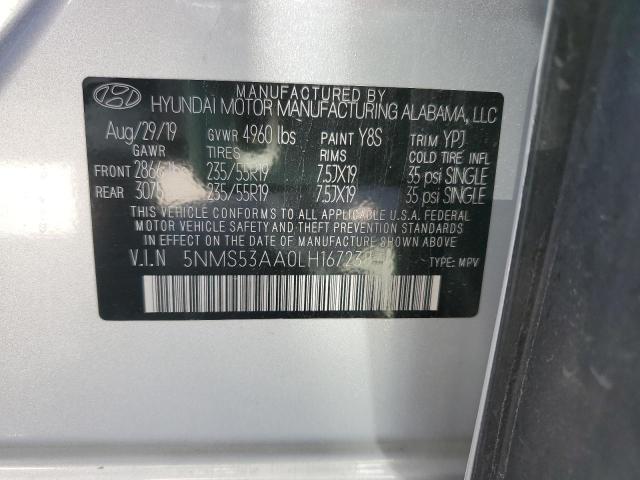 2020 HYUNDAI SANTA FE L - 5NMS53AA0LH167238
