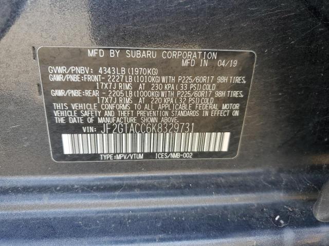 JF2GTACC6K8329731 Subaru Crosstrek Premium