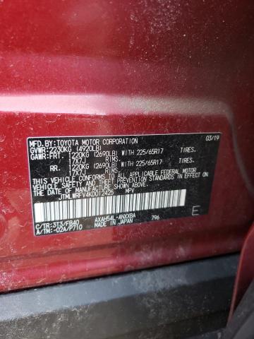 JTMLWRFV4KD012425 Toyota RAV4 2019. Фото: 11