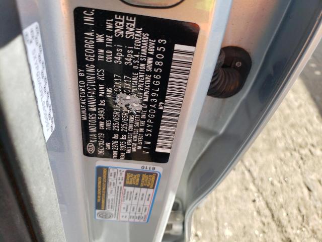 5XYPGDA39LG658053 KIA SORENTO L