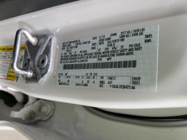 5LMTJ2AH0FUJ28078 Lincoln MKZ