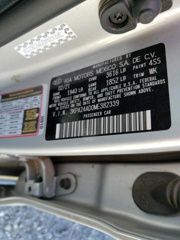 3KPA24AD0ME382339 KIA RIO LX
