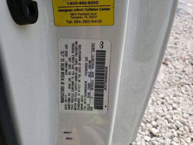 2017 INFINITI Q60 PREMIU - JN1EV7EK8HM364538