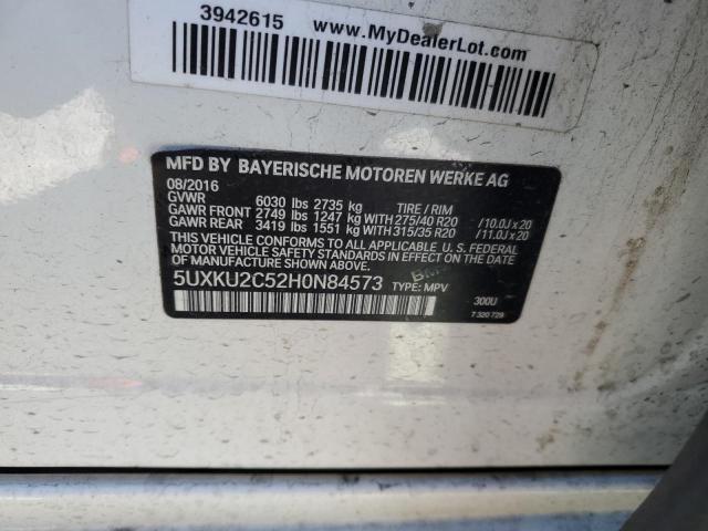 5UXKU2C52H0N84573 BMW X6 Xdrive35i