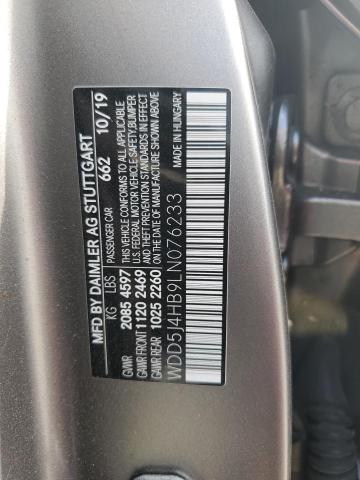 WDD5J4HB9LN076233 Mercedes-Benz CLA 250 4MATIC