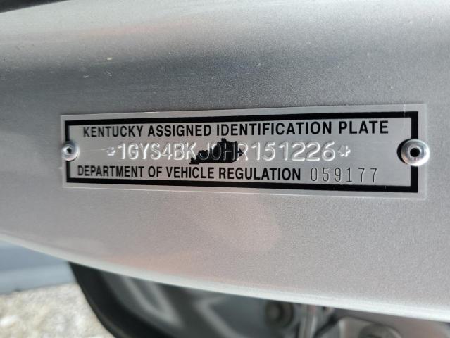 2017 CADILLAC ESCALADE L - 1GYS4BKJ0HR151226