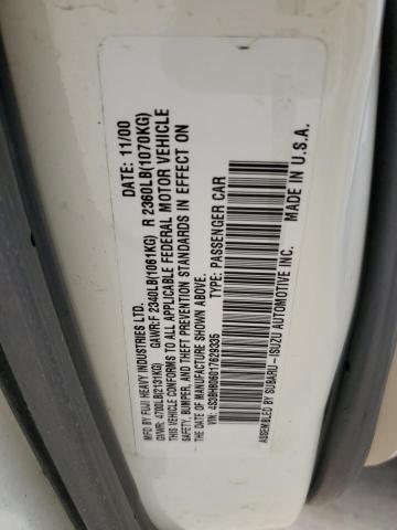 4S3BH806017629335 Subaru Legacy Outback H6 3.0 Ll Bean