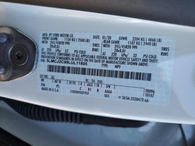 5LMCJ2C99LUL11805 Lincoln Corsair