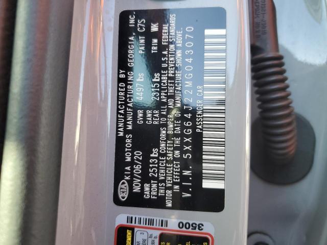 5XXG64J22MG043070 KIA K5 GT LINE