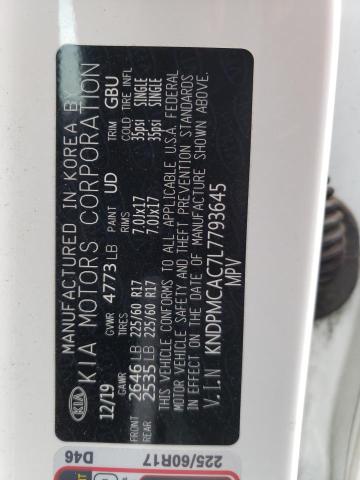KNDPMCAC7L7793645 KIA Sportage Lx