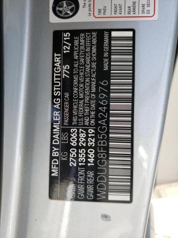 WDDUG8FB5GA246976 Mercedes-Benz S 550 4matic