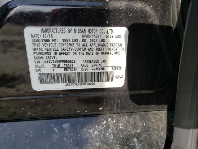 2015 INFINITI Q50 HYBRID - JN1AV7AR6FM850926