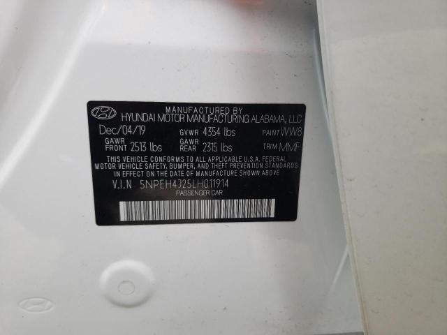 2020 HYUNDAI SONATA LIM - 5NPEH4J25LH011914