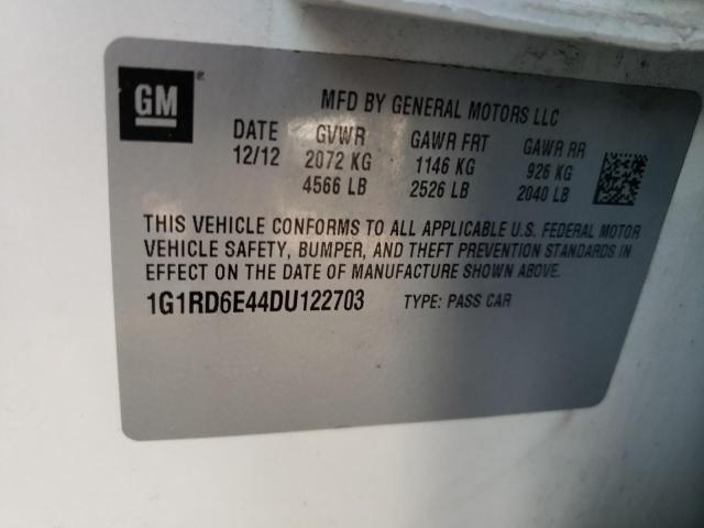 VIN 1G1RD6E44DU122703 2013 Chevrolet Volt no.12