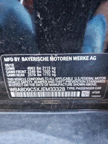 2018 BMW 330 XI - WBA8D9C5XJEM33328