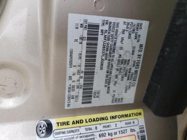 5LMFU28537LJ02825 Lincoln Navigator