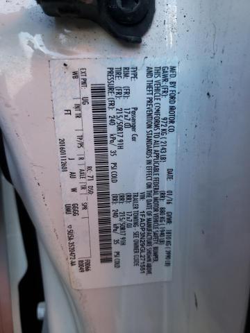 2016 FORD FOCUS TITA - 1FADP3N29GL271551