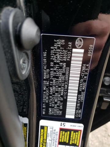 2020 TOYOTA CAMRY LE 4T1C11AK2LU889800