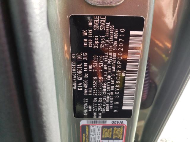 5XYK6CAF8PG020710 KIA Sportage X Line