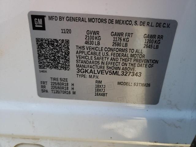 2021 GMC TERRAIN SL - 3GKALVEV5ML327343