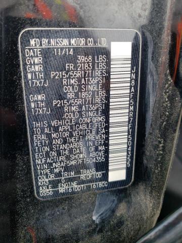 2015 NISSAN JUKE S - JN8AF5MR7FT504355