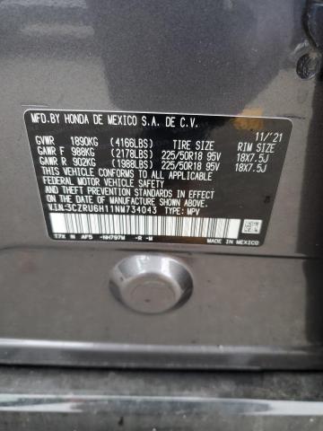 2022 HONDA HR-V SPORT - 3CZRU6H11NM734043