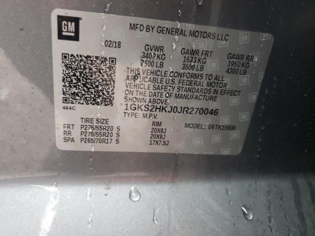 2018 GMC YUKON XL D - 1GKS2HKJ0JR270046