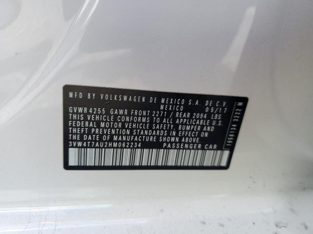 2017 VOLKSWAGEN GTI S - 3VW4T7AU2HM062234