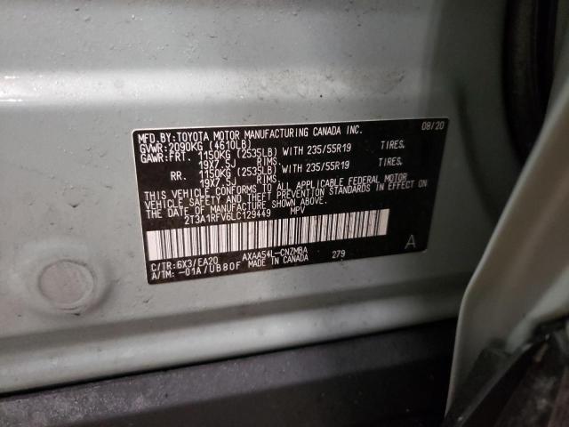 2020 TOYOTA RAV4 XLE P - 2T3A1RFV6LC129449