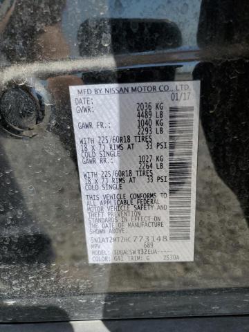2017 NISSAN ROGUE S 5N1AT2MT2HC773148