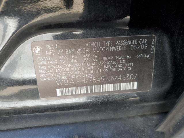 WBAPH77549NM45307 BMW 328 I