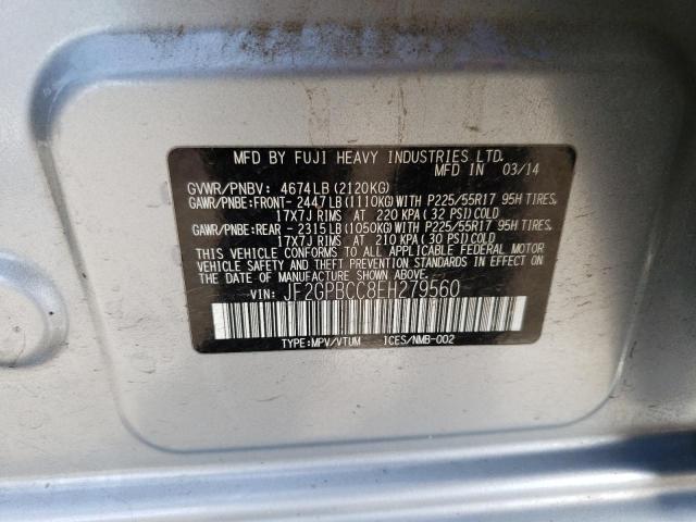 JF2GPBCC8EH279560 Subaru Xv Crosstrek 2.0i Hybrid