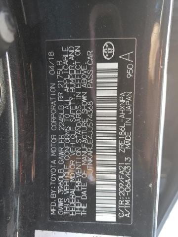 2018 TOYOTA COROLLA IM - JTNKARJE4JJ574368