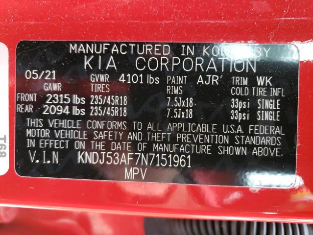 2022 KIA SOUL GT-LI - KNDJ53AF7N7151961