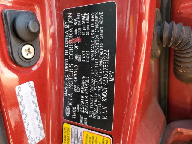 KNDJF723597631222 KIA Sportage Lx