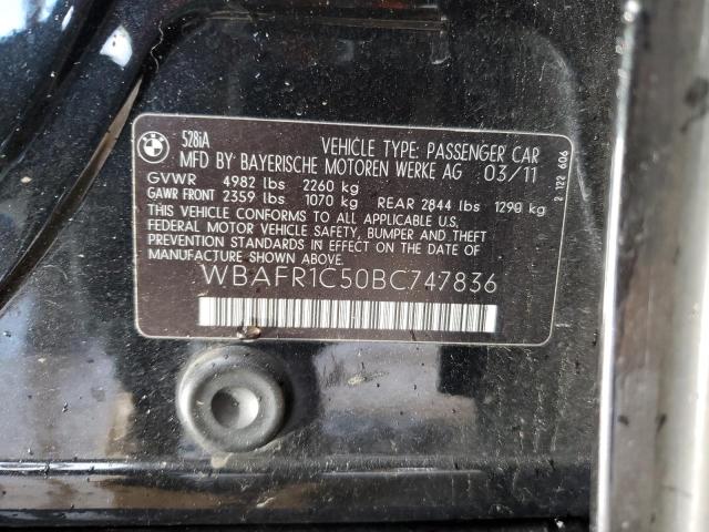 WBAFR1C50BC747836 BMW 5 Series